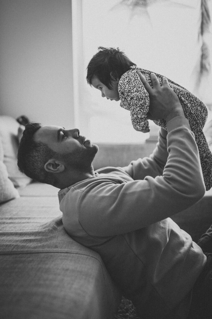 entspanntes baby shooting zuhause Köln