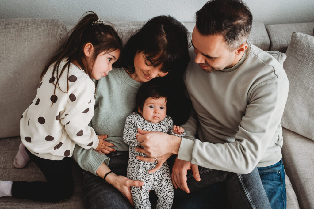 entspanntes baby shooting zuhause Köln