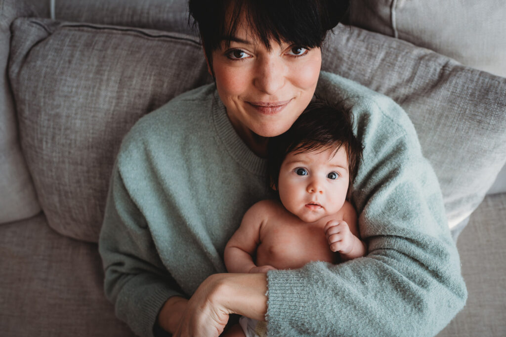 entspanntes baby shooting zuhause Köln